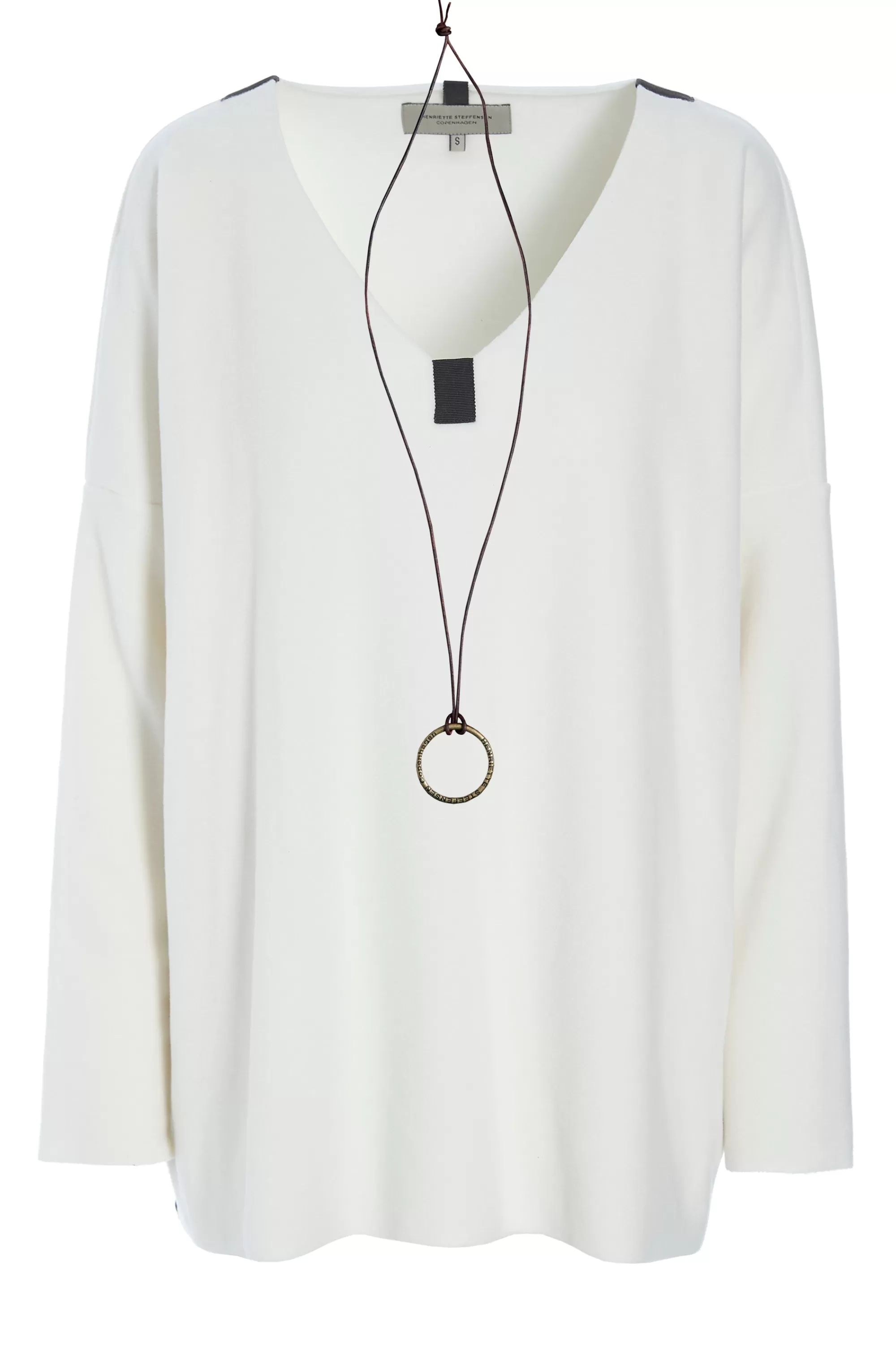 BLUSE V-HALS | 1336 | Henriette Steffensen Copenhagen Fashion