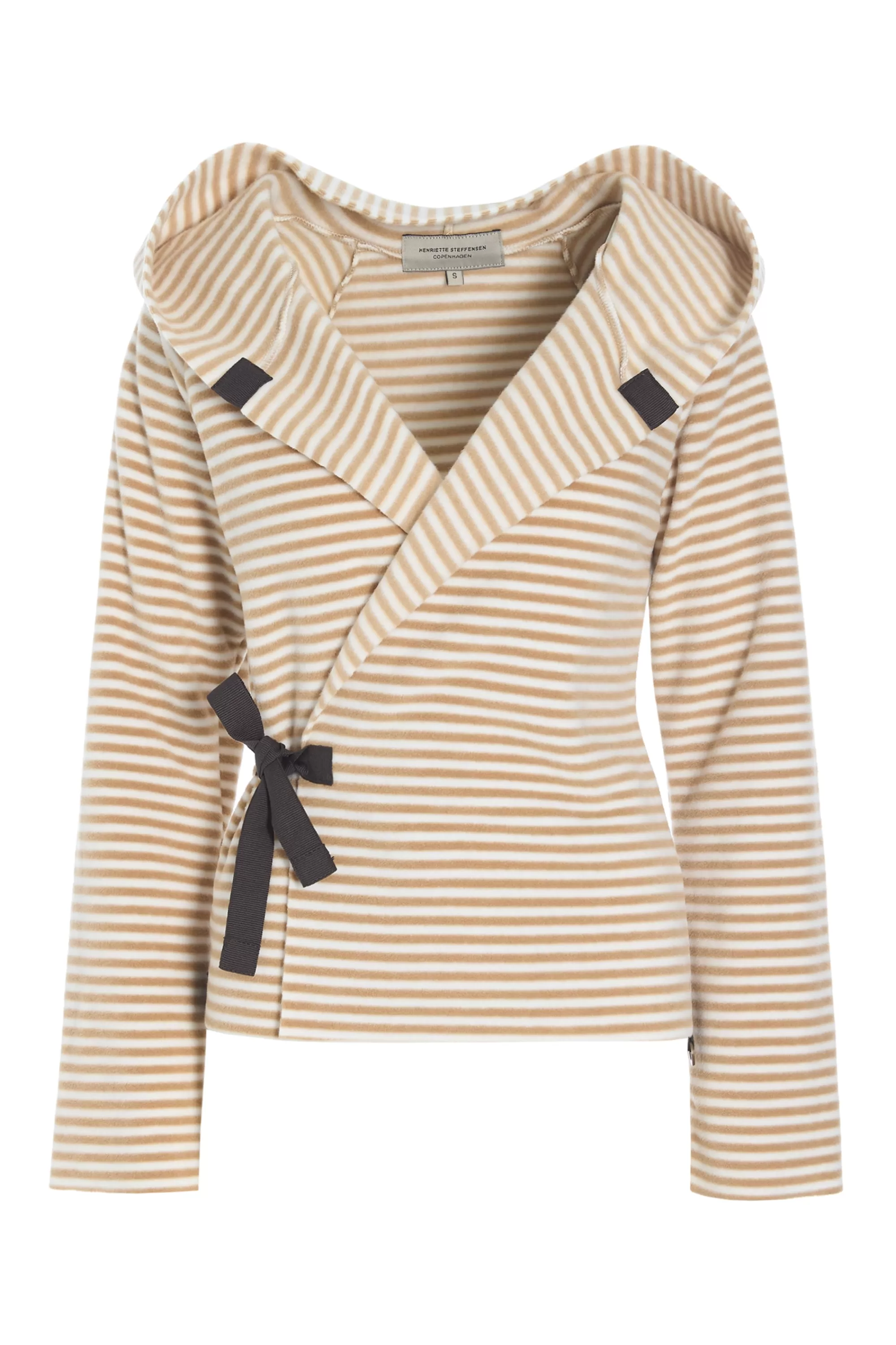 KLASSISK FLEECE SLÅ OM CARDIGAN | 1009 | Henriette Steffensen Copenhagen Online