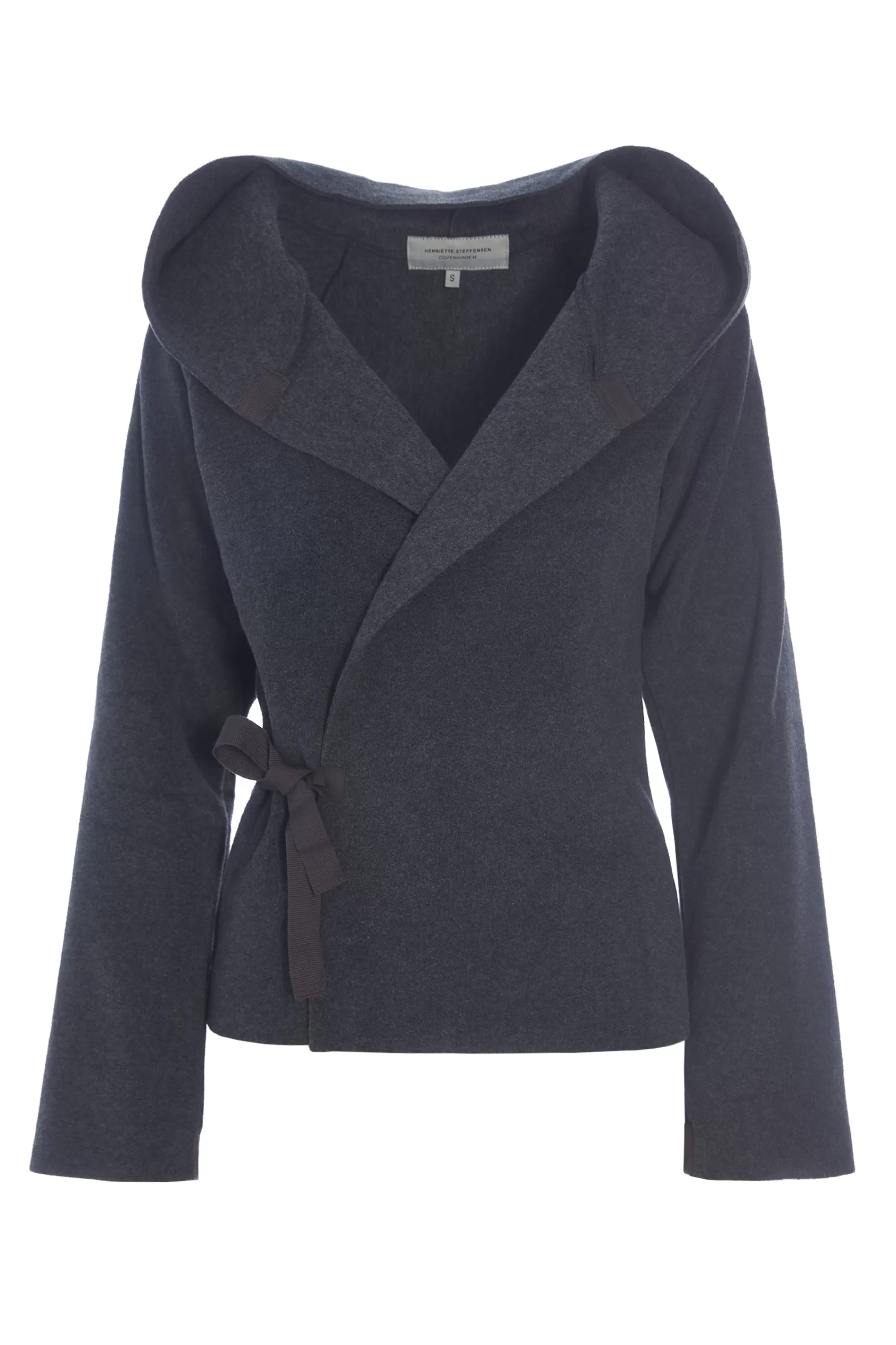 KLASSISK FLEECE SLÅ OM CARDIGAN | 1009 | Henriette Steffensen Copenhagen Shop