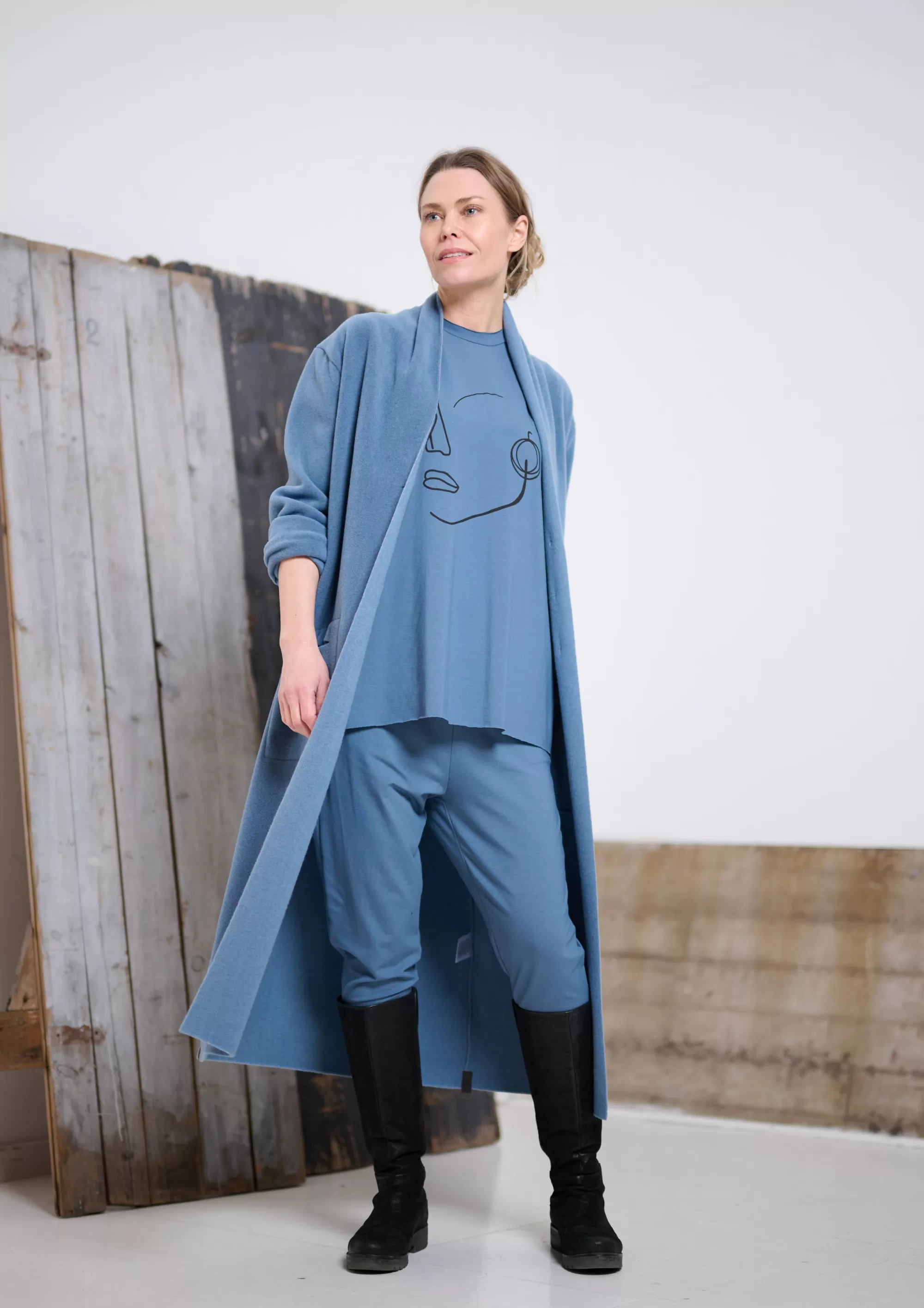 LANG CARDIGAN | 7162 | Henriette Steffensen Copenhagen Fashion