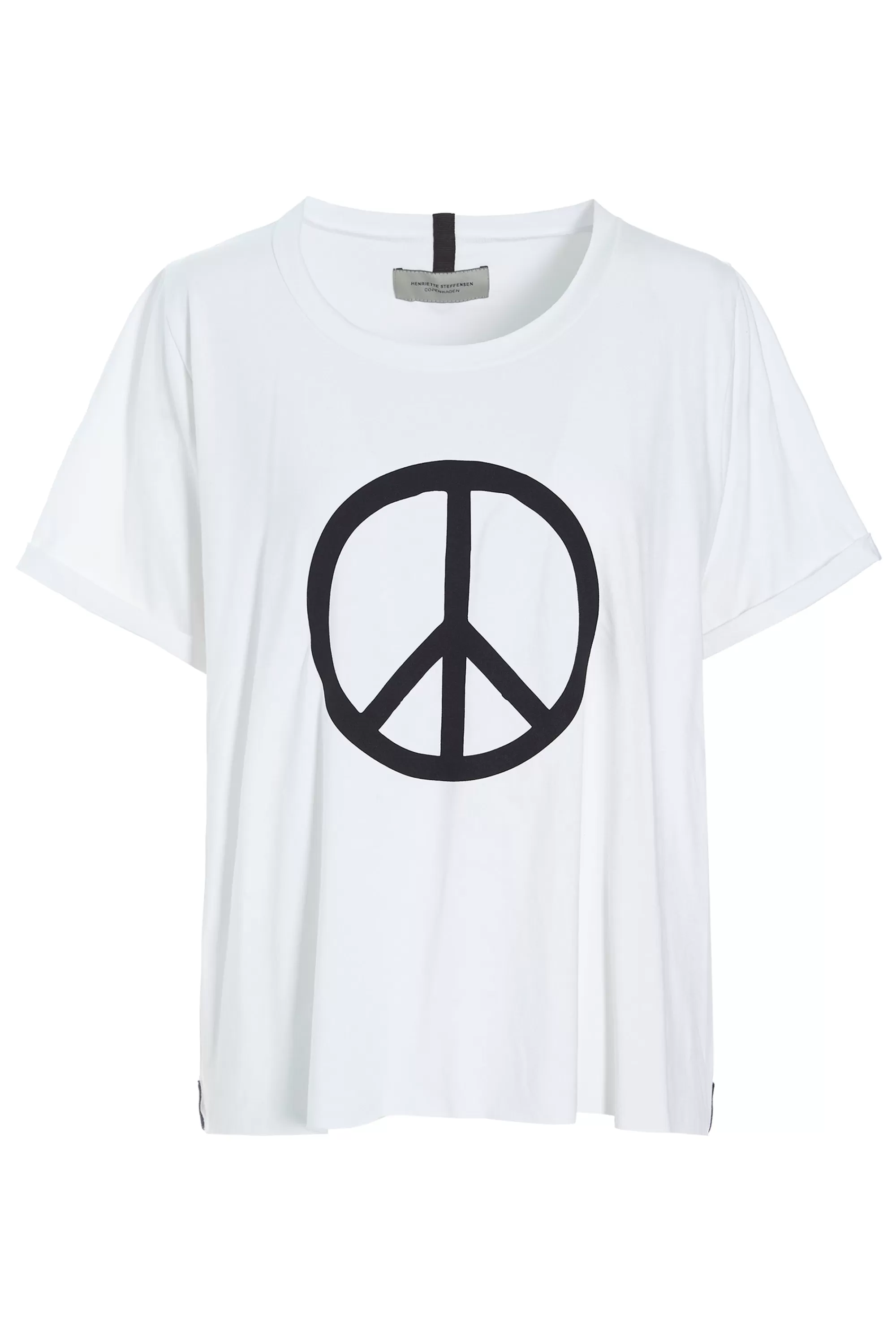 TEE PEACE PRINT | 96066 | Henriette Steffensen Copenhagen Store